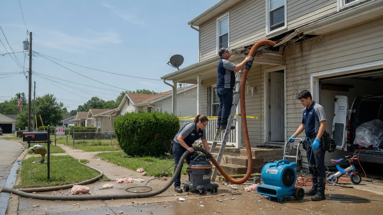 Water Damage Restoration in Montrose, IL near me